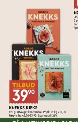Coop Mega KNEKKS KJEKS tilbud