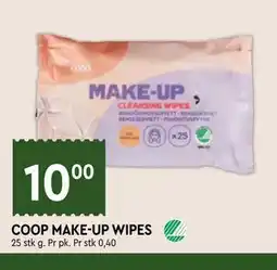 Coop Mega COOP MAKE-UP WIPES tilbud