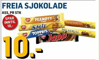Price Lagerbutikk Freia sjokolade tilbud