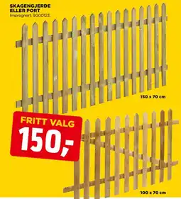 jem & fix Skagengjerde Eller Port tilbud