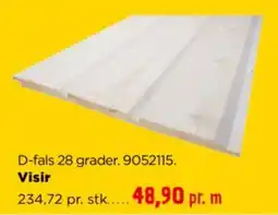 jem & fix Visir D-fals 28 grader tilbud