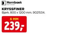 jem & fix Hornbaek Kryssfiner tilbud
