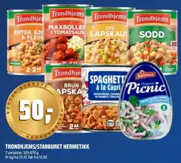 Coop Obs Trondhjems/Stabburet hermetikk tilbud