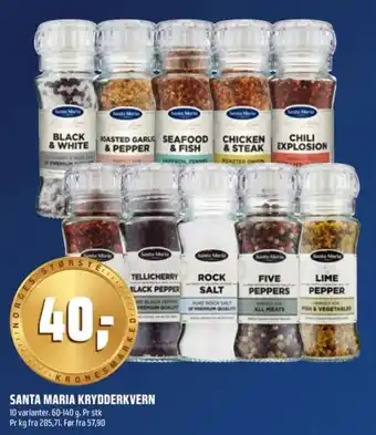 Santa Maria krydderkvern