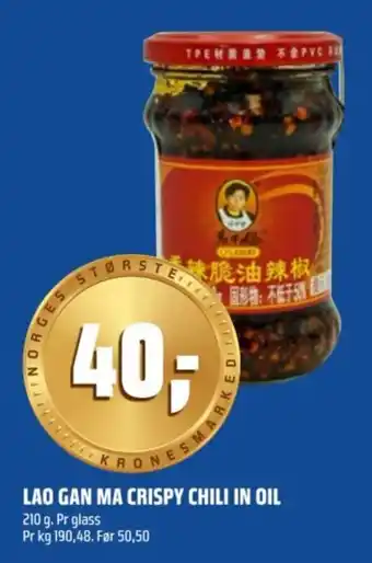 Lao Gan Ma Crispy Chili in Oil