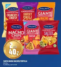 Coop Obs Santa Maria nachos/tortilla tilbud