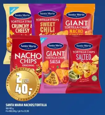 Santa Maria nachos/tortilla
