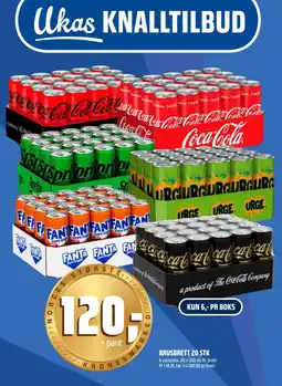 Coop Obs Coca-Cola Knalltilbud tilbud