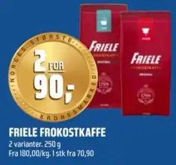 Coop Obs Friele frokostkaffe tilbud