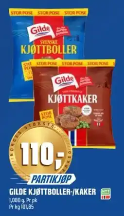 Coop Obs Gilde kjøttboller-/kaker tilbud