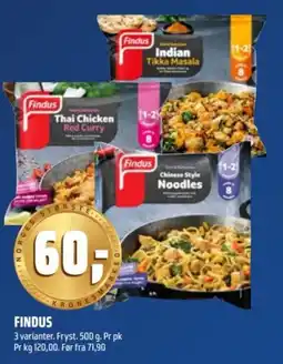 Coop Obs Findus Fryst tilbud