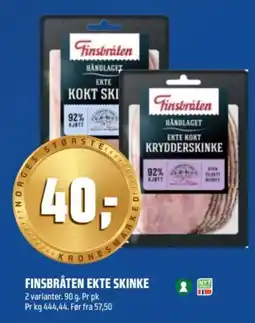 Coop Obs Finsbråten ekte skinke tilbud