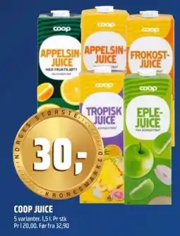 Coop Obs Coop Juice tilbud