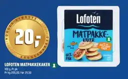 Coop Obs Lofoten matpakkekaker tilbud