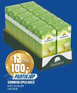 Coop Obs Sunniva Eplejuice tilbud