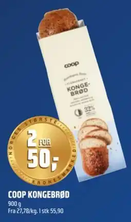 Coop Obs Coop kongebrød tilbud