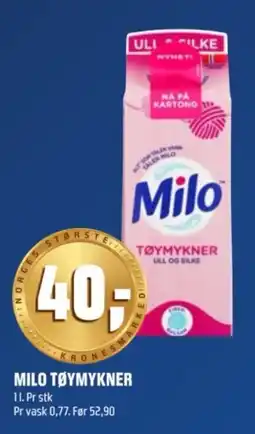 Coop Obs Milo Tøymykner tilbud
