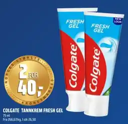 Coop Obs Colgate Tannkrem Fresh Gel tilbud