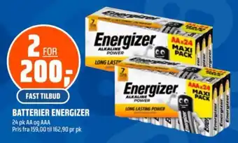Coop Obs Batterier energizer tilbud