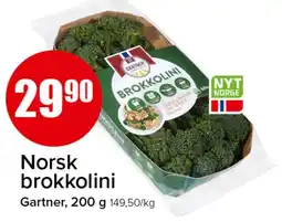 Spar Gartner brokkolini tilbud