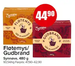 Spar Synnøve Fløtemys/Gudbrand tilbud