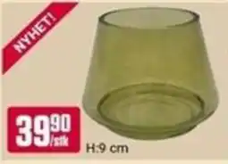 Europris Glassvas tilbud