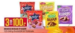 Europris Minde/Nidar poser tilbud
