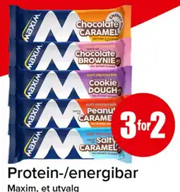 Spar Maxim protein-/energibar tilbud