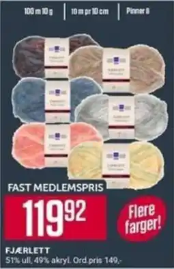 Europris Fjærlett tilbud