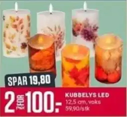 Europris Kubbelys led tilbud
