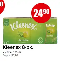 Spar Kleenex 8-pk. tilbud
