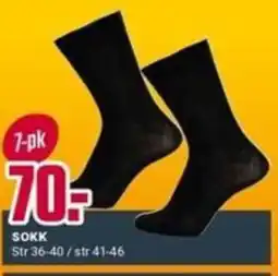 Europris Sokk tilbud
