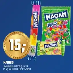 Coop Obs Haribo Maoam tilbud