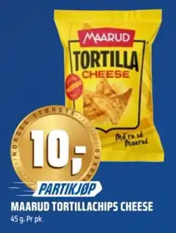 Coop Obs Maarud tortillachips cheese tilbud