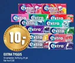 Coop Obs Extra tyggis tilbud