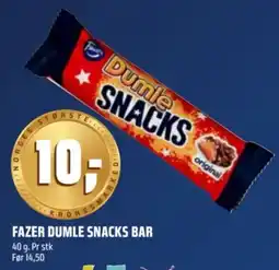 Coop Obs Fazer Dumle Snacks Bar tilbud