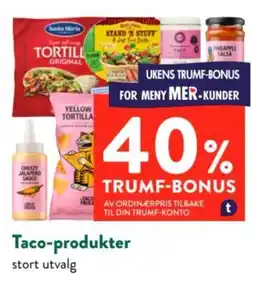 Jacobs Taco-produkter tilbud