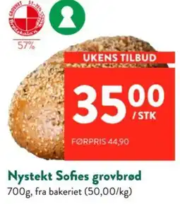 Jacobs Nystekt Sofies grovbrød tilbud