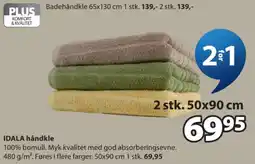 JYSK Idala håndkle tilbud