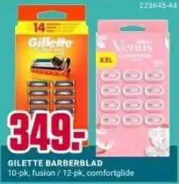 Europris Gilette barberblad tilbud