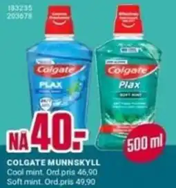 Europris Colgate munnskylle tilbud