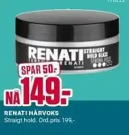 Europris Renati hårvoks tilbud