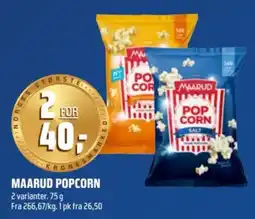 Coop Obs Maarud Popcorn tilbud