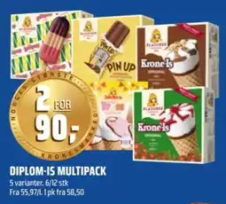 Coop Obs Krone-is Diplom-is Multipack tilbud