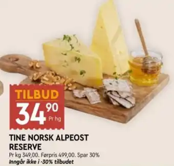 Tine Alpeost Reserve