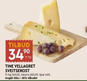 Tine Vellagret Sveitserost