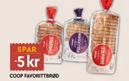 Coop Mega Coop Favorittbrød tilbud