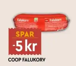 Coop Mega Coop Falukorv tilbud