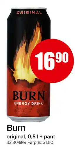 Spar Burn energy drink tilbud