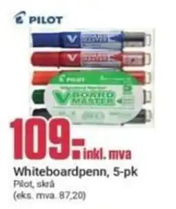 Europris Pilot whiteboardpenn tilbud